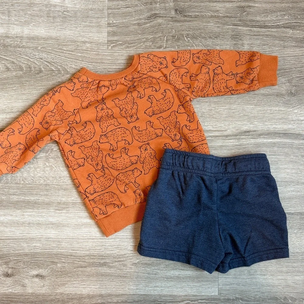 Little Me/Cat & Jack baby boys matching set